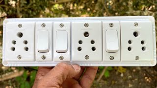 3Sockets extension board for multi purpose | Extension board wiring