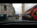 Exploring London on a Rainy Day: Scenic Routes and Landmarks in 4K