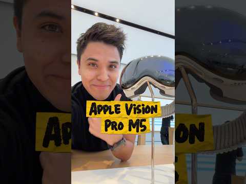 😱 Compré el producto más costoso que Apple vende en su tienda #Tecnologia #AppleVisionPro #M5