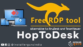 Stop Waiting in AnyDesk Queues! Try HopToDesk 🔥 — Free Open-Source Remote Desktop for Windows & Mac