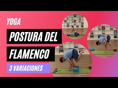 Postura del Flamenco Yoga
