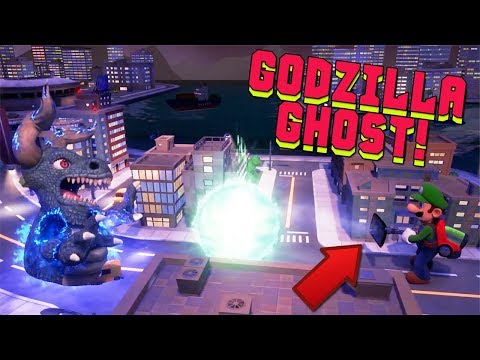 How To DEFEAT Godzilla Boss & Morty A Friendly Ghost | LUIGI´S MANSION 3