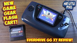 NEW Sega Game Gear Flashcart! Save States, Instant Loading & Master System! Everdrive GG X7 Review!