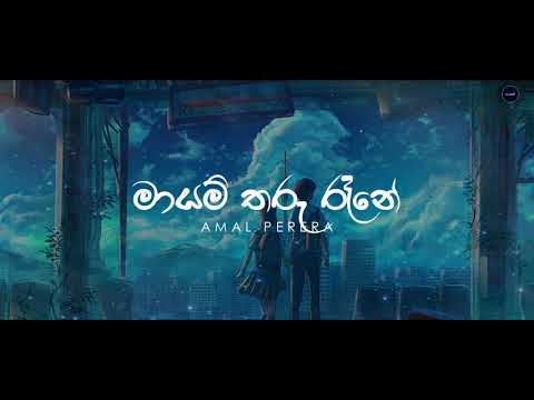 Maayam Tharu Rene | Amal Perera | Lyrics Video | Sashi Music