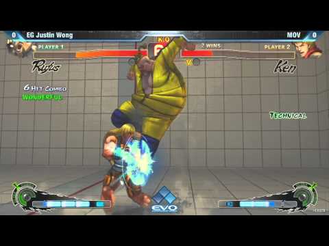 [EVO 2012 SSFIV AE Top 32] EG Justin Wong (Rufus) vs MOV (Ken)