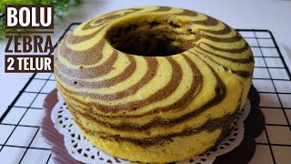 Download lagu JUST 2 EGGS CAN MAKE SUPER SOFT AND DELICIOUS CHOCOLATE ZEBRA STEAMED BAKED. IT'S EASY TO MAKE. mp3