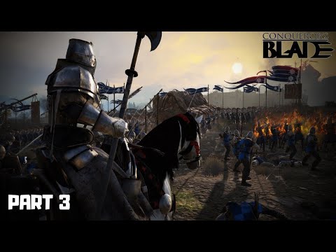 CONQUEROR'S BLADE Gameplay - Starting from Scratch - POLEAXE - Part 3 (no commentary)