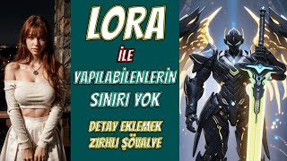 Stable Diffusion | Lora nedir ? Nasıl Kullanılır ? - Görsellere İnanıl