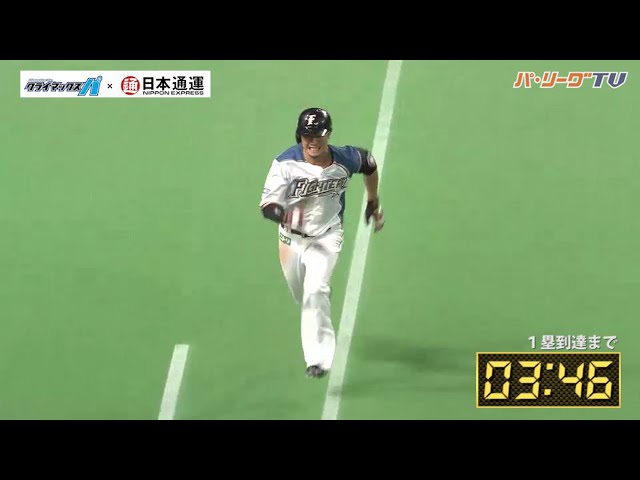 ファイターズ・西川 足が速い!! パート2