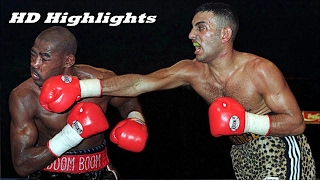 Prince Naseem Hamed vs Tom &quot;Boom Boom&quot; Johnson HD Highlights Scott DiMontana