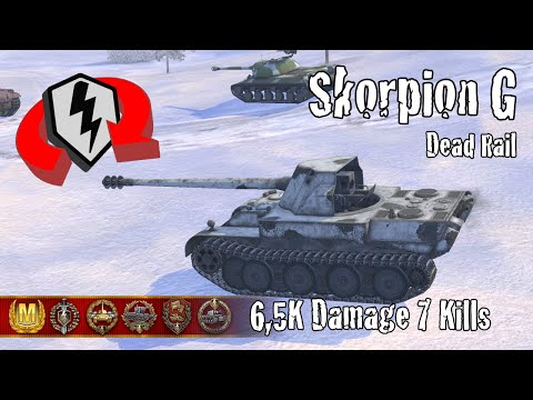 Rheinmetall Skorpion G  |  6,5K Damage 7 Kills  |  WoT Blitz Replays