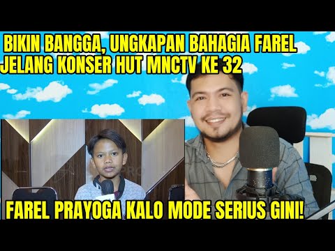 FAREL PRAYOGA BAHAGIA DI LIBATKAN DI HUT MNCTV 32 HINGGA DUET BARENG SLANK & LESTI KEJORA | Reaction
