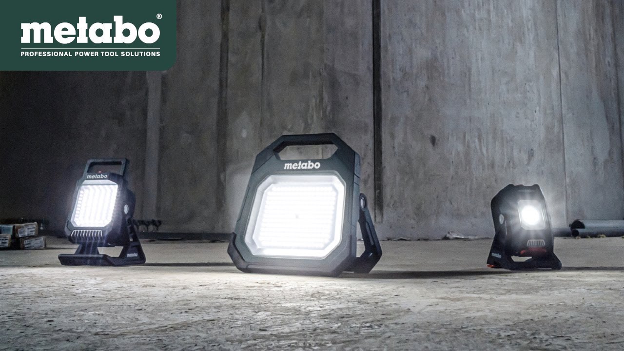 Metabo Akku-Lampe BSA 18 LED 4000 Solo, im Karton