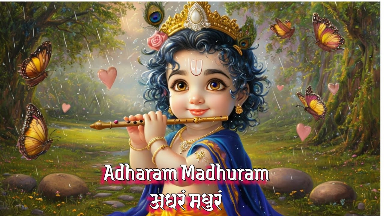 Adharam Madhuram (Slow + Reverb) | अधरम मधुरं रोज़ सुने  | Mind Relax | Krishna Bhajan | Bhakti Song