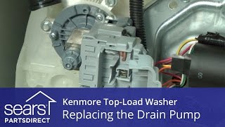 How to Replace the Drain Pump on a Kenmore Vertical Modular Washer (VMW)