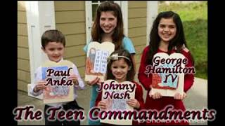 Paul Anka, Johnny Nash &amp; George Hamilton IV   The Teen Commandments