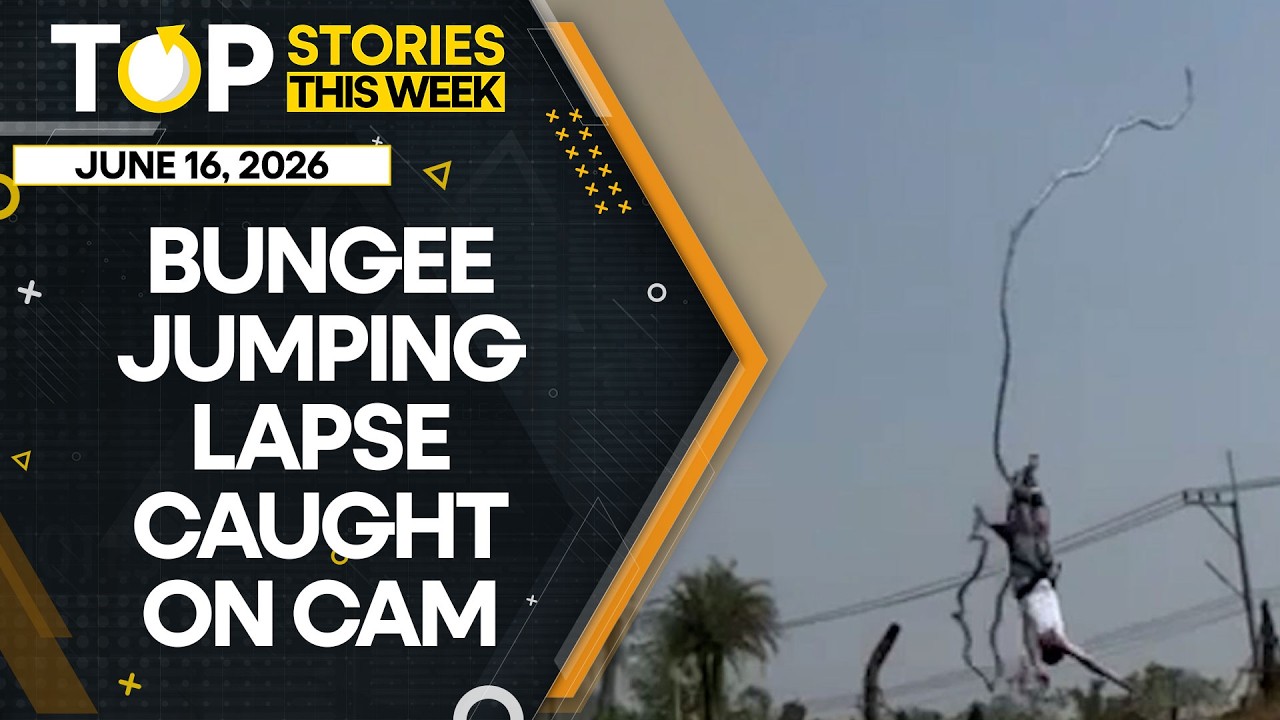 Bungee Jumping Horror: Terrifying Safety Lapse Caught On Camera In Brazil | WION Top Stories