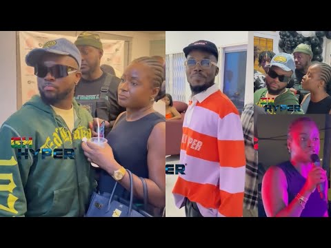 King Promise, President Nana Addo’s daughter,Camidoh, Joey B and more stars storm Crux Global