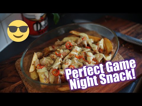 Cheesy Loaded Wedges 🍟