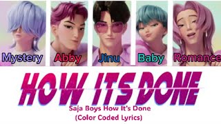 Download lagu Saja Boys How It's Done (AI Cover) Color Coded Lyrics mp3