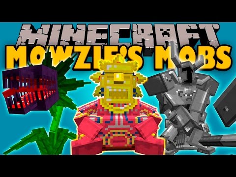 ANTONIcra - MOWZIE'S MOBS MOD - The MOBS with the best ANIMATIONS in the game - Minecraft mod 1.11.2