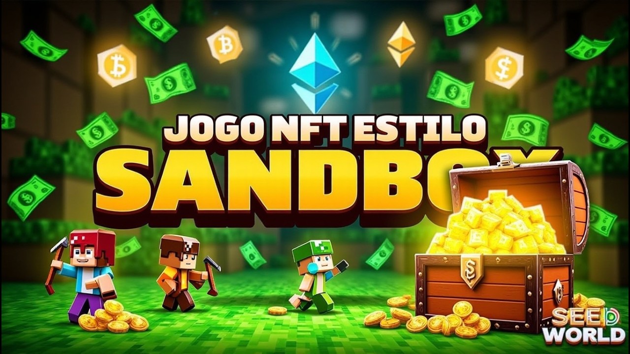 SEEDWORLD: O Novo Jogo NFT estilo SANDBOX que vai PAGAR MUITO no LANÇAMENTO!