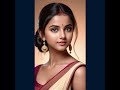 Young Beautiful Indian Girl In Beautiful Saree Ai Art Indian Models