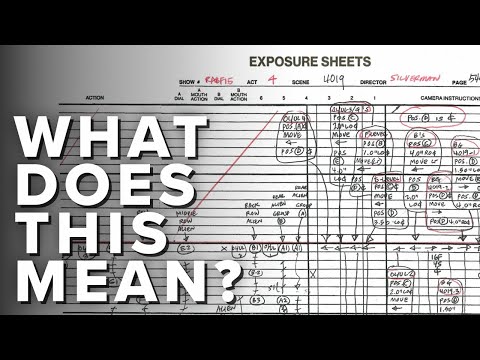 How To Use An X-Sheet | Animation Tutorial