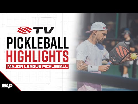 Tyson McGuffin Quick Punch Finisher Pickleball Highlight - Major League Pickleball Season One