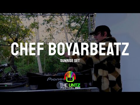 Chef Boyarbeatz sunrise set LIVE from The Untz Festival 2023
