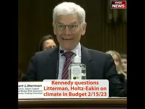 $50 trillion to make USA carbon neutral by 2050? 'I don't know' Kennedy questions Witnesses