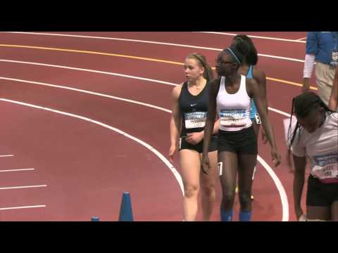 Girls 60m Freshman Prelim Heat 4 - New Balance Nationals Indoor 2014