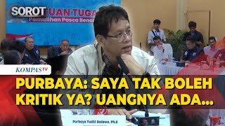 Blak-blakan! Menkeu Purbaya Heran soal Tambahan Anggaran Bencana Sumatera saat Rapat DPR di Aceh