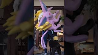 Opening Life-sized Umbreon and Espeon! #pokemon #pokemoncommunity #pokemonplush