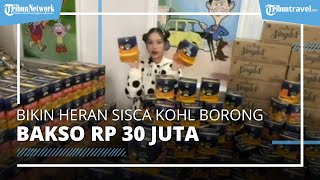 Intip Aksi Sisca Kohl, Borong Bakso hingga Rp 30 Juta untuk Topping Mi Instan dari Berbagai Negara