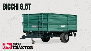 New Bicchi PKE8,5T, Kmetijska Prikolica Enoosna tractor trailer | Image 4 - Agroline
