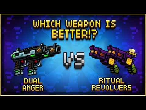 Dual Anger VS Ritual Revolvers - Pixel Gun 3D