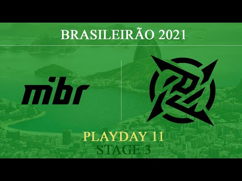 MIBR vs NIP @Chalet | Brasileirão 2021 Stage 3 | Week 5 Playday 11 | 10 October 2021