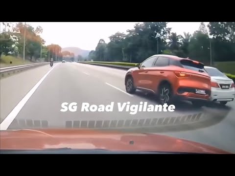 14aug2024  pontian johor bahru highway malaysian toyota camry vs singapore byd atto 3