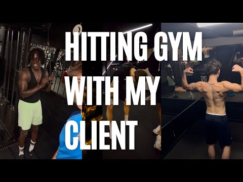 Hitting Gym with my Client Elvis + Dropping FREE Game