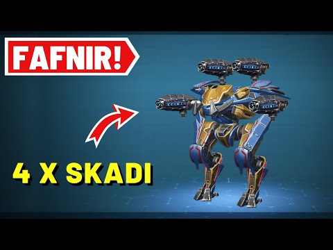 Fafnir with Skadi - War Robots Skirmish Gameplay