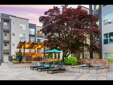 Ellington at Bellevue Studio Apartment Tour (522sf)