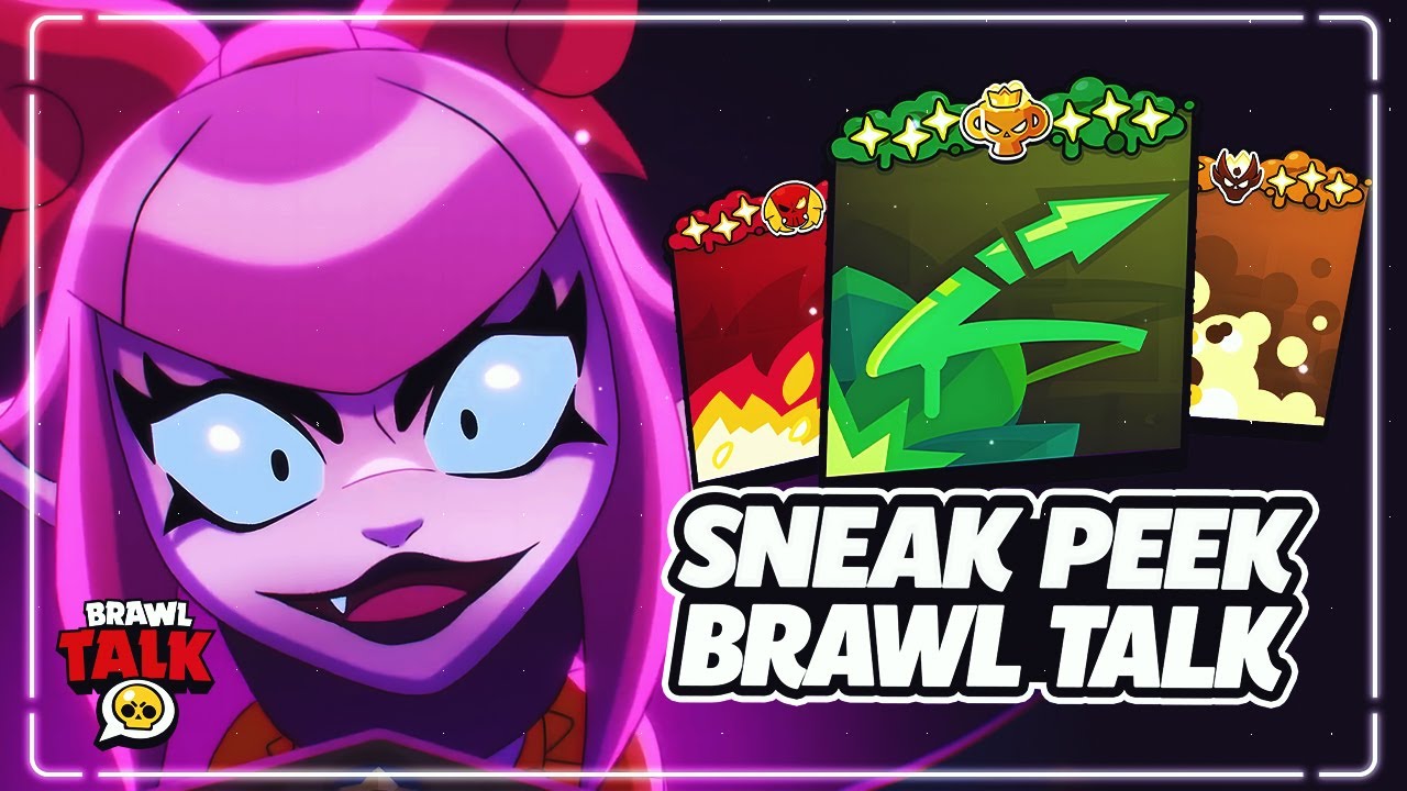 DATA da NOVA ATUALIZAÇÃO e 1° SNEAK PEEK SAIRAM AGORA! NOVIDADES no NOVO BRAWL TALK do BRAWL STARS