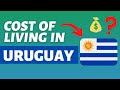Cost of Living in Uruguay  - Monthly expenses | Prices in Uruguay