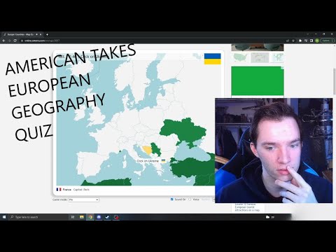 American Historian Takes European Geography Quiz!