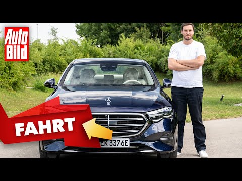 Mercedes E-Class (2023) | The E-Class remains a driver's car | First drive with Michael Gebhardt