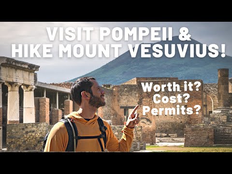 One Day Trip to Pompeii and Hiking Mount Vesuvius! 🇮🇹