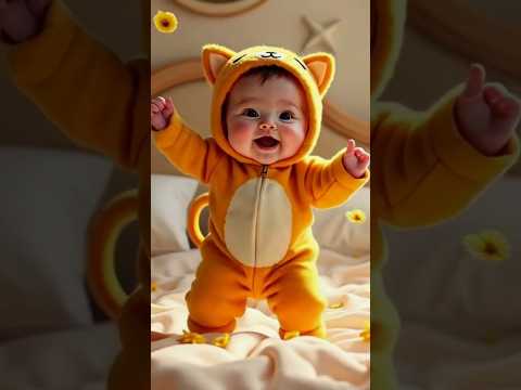 Cute Baby Dance | A Ram Sam Sam Guli Guli Song #short #babydance #trending #babyvideos #babysongs