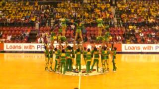 UP PEP SQUAD vs FEU CHEERING SQUAD Halftime 100725