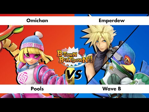 Super B-Town Beatdown 27 Pools: Omichan (Min Min) vs Emperdew (Cloud, Falco)